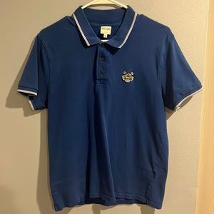 Men’s blue kenzo polo
